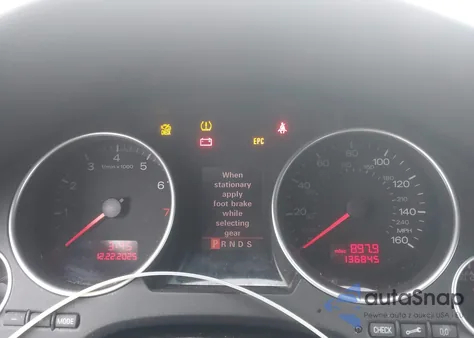 2006 Audi A4 1.8T из США, поврежденный, VIN WAUAC48H16K006705